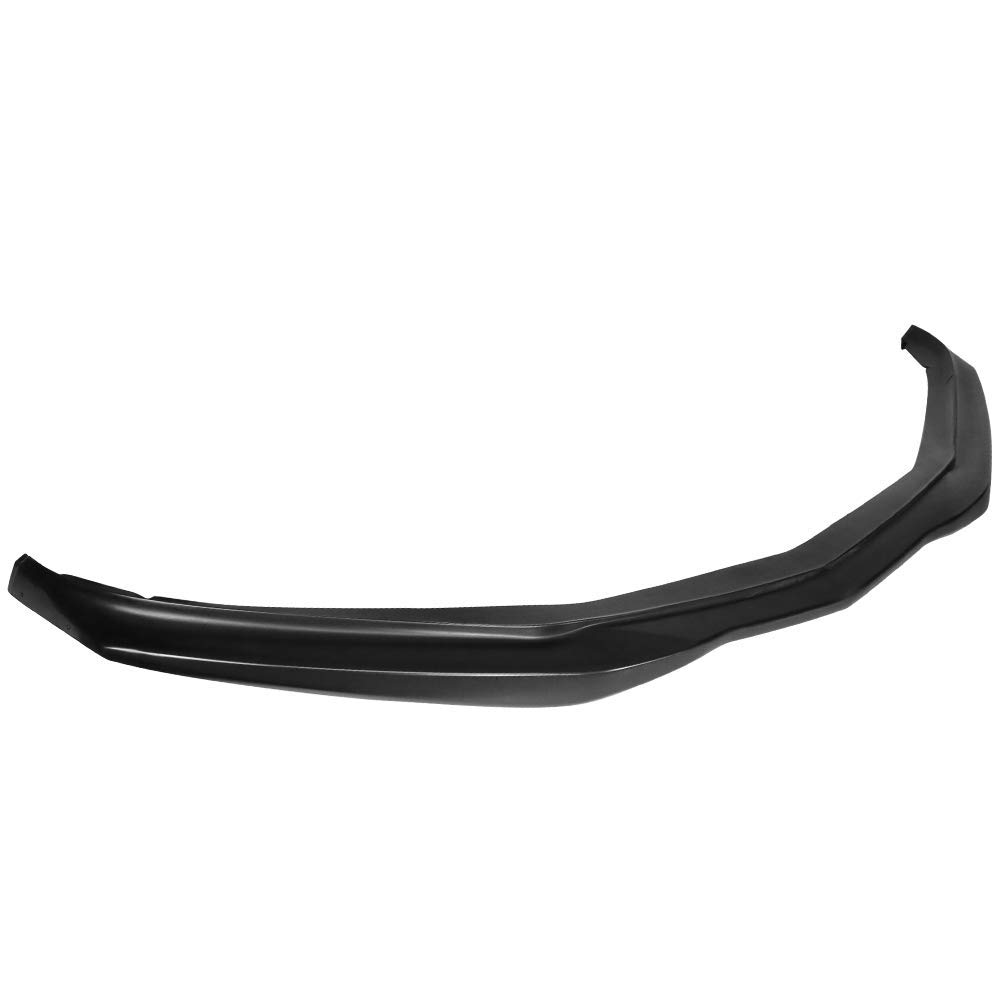 IKON MOTORSPORTS AC Style Black PU Front Bumper Lip Spoiler for 2016-2018 Chevrolet Camaro SS | Enhances Aerodynamics & Sporty Look | Perfect for Street Racing & Car Shows