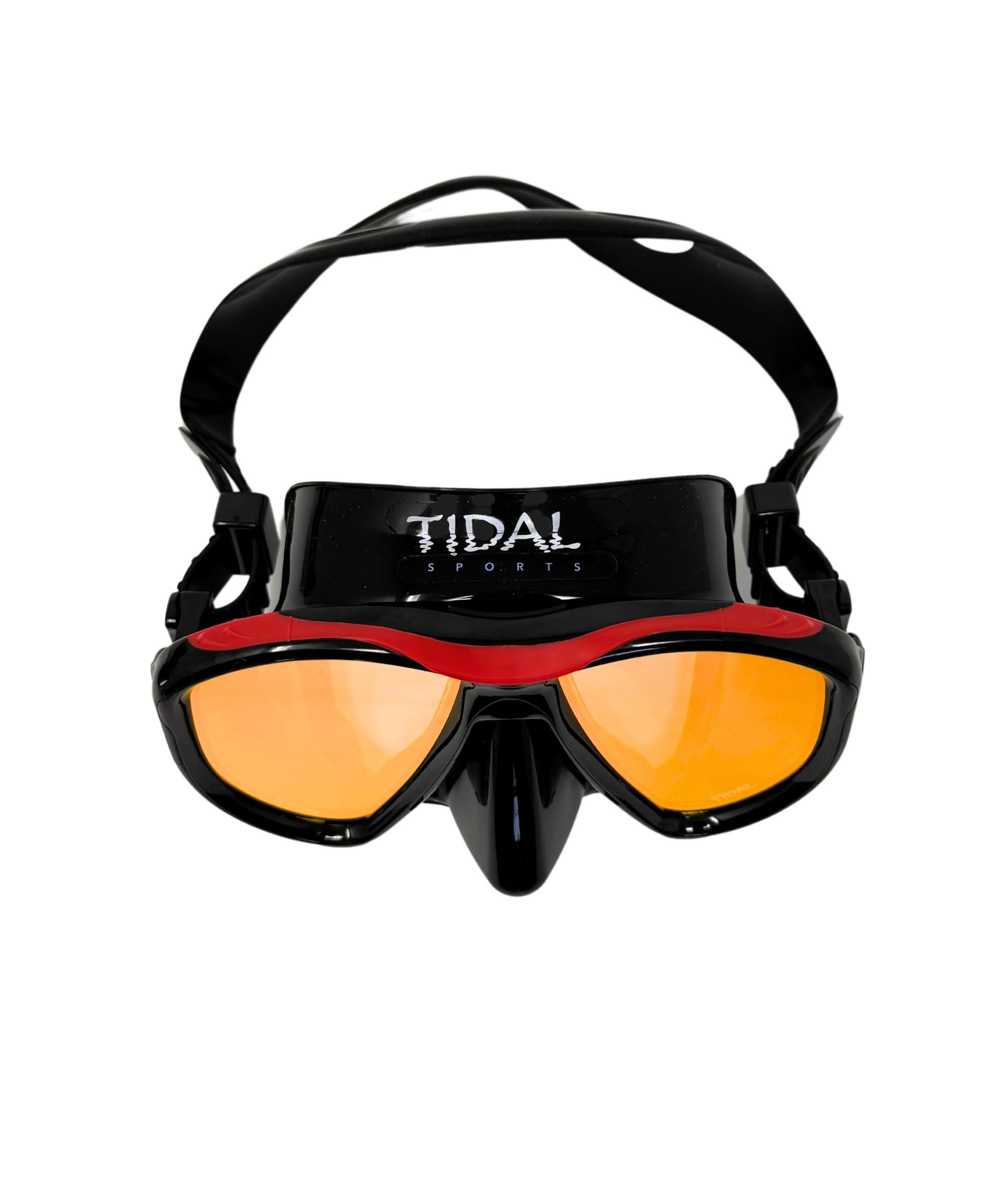 Premium Anti-Fog Scuba Diving Mask - Wide Angle Tempered Glass Lens for Snorkeling, Free Diving & Swimming | Comfortable & Leak-Proof Design for Adults | Perfect for Ocean Adventures, Pool Training & Underwater Photography