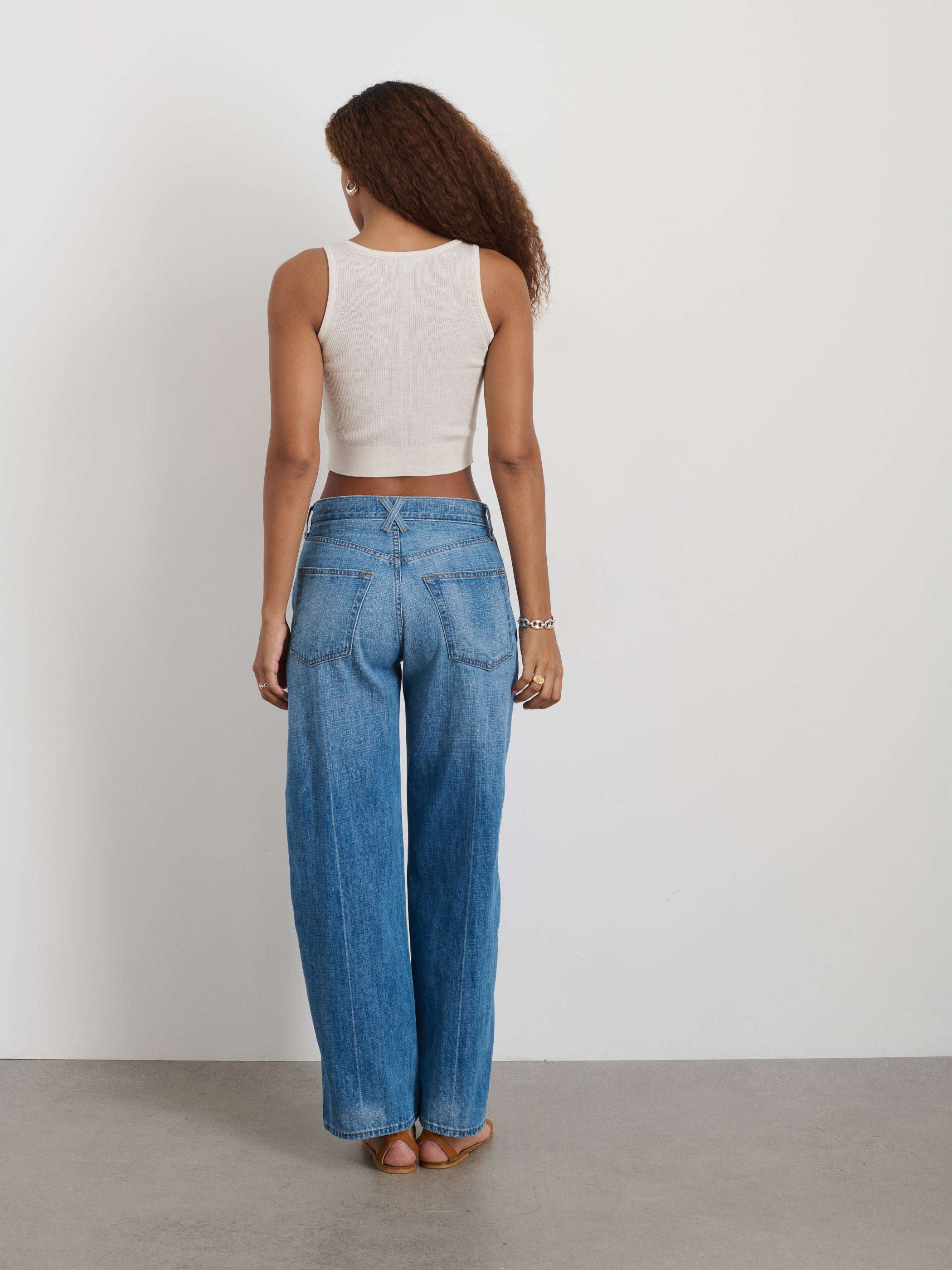 Ava Cropped Tank Top - Extrafine Merino Wool Women's Shirt for Summer, Travel & Layering | Breathable & Soft Casual Wear