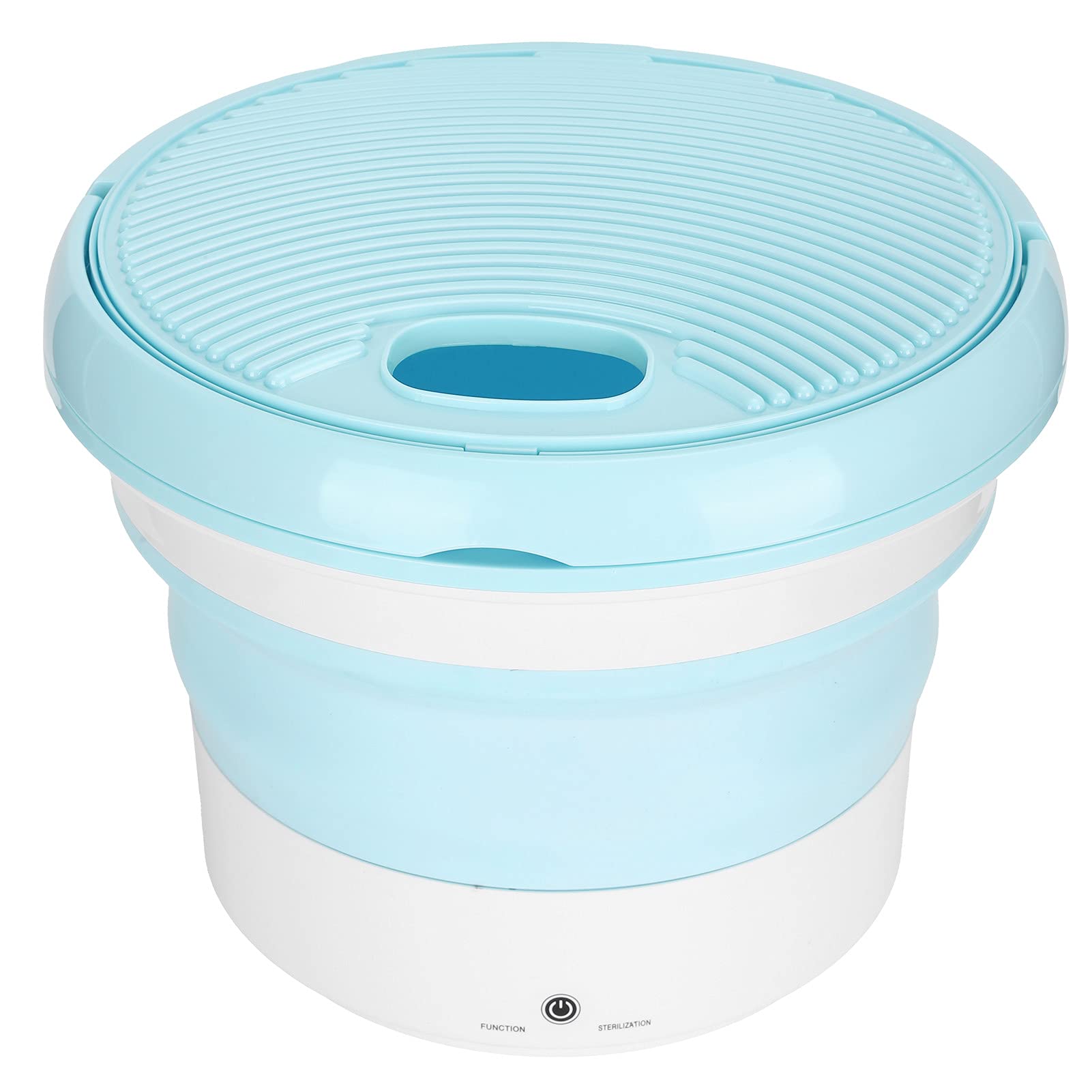 Hozee 7L Portable Mini Washing Machine - Compact Foldable Washer for Baby Clothes, Underwear & Small Items - Lightweight Electric Laundry for Apartments, Dorms, RVs & Travel - Perfect for Small Space Living & Quick Wash Needs (US)