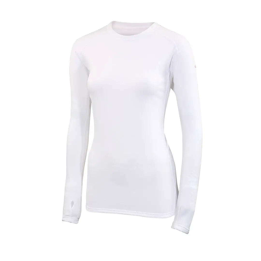 Premium Women's Factor 2 Long Sleeve Mid Layer Top - Lightweight Thermal Base Layer for Hiking, Running & Outdoor Activities