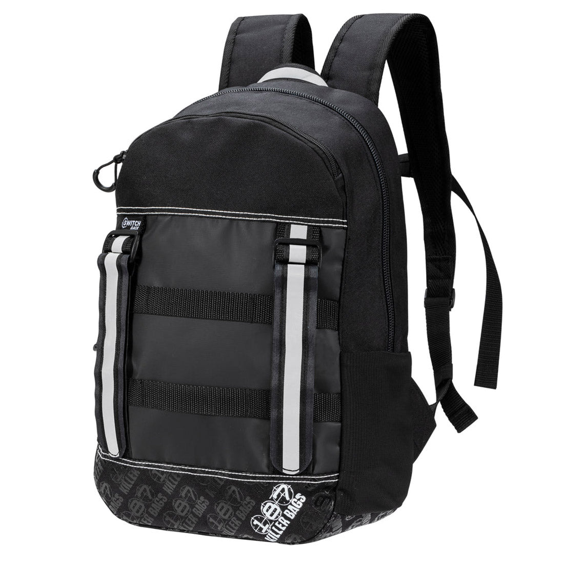 187 Killer Pads Switch Backpack Black - Durable Skateboarding Backpack for School, Travel & Outdoor Adventures