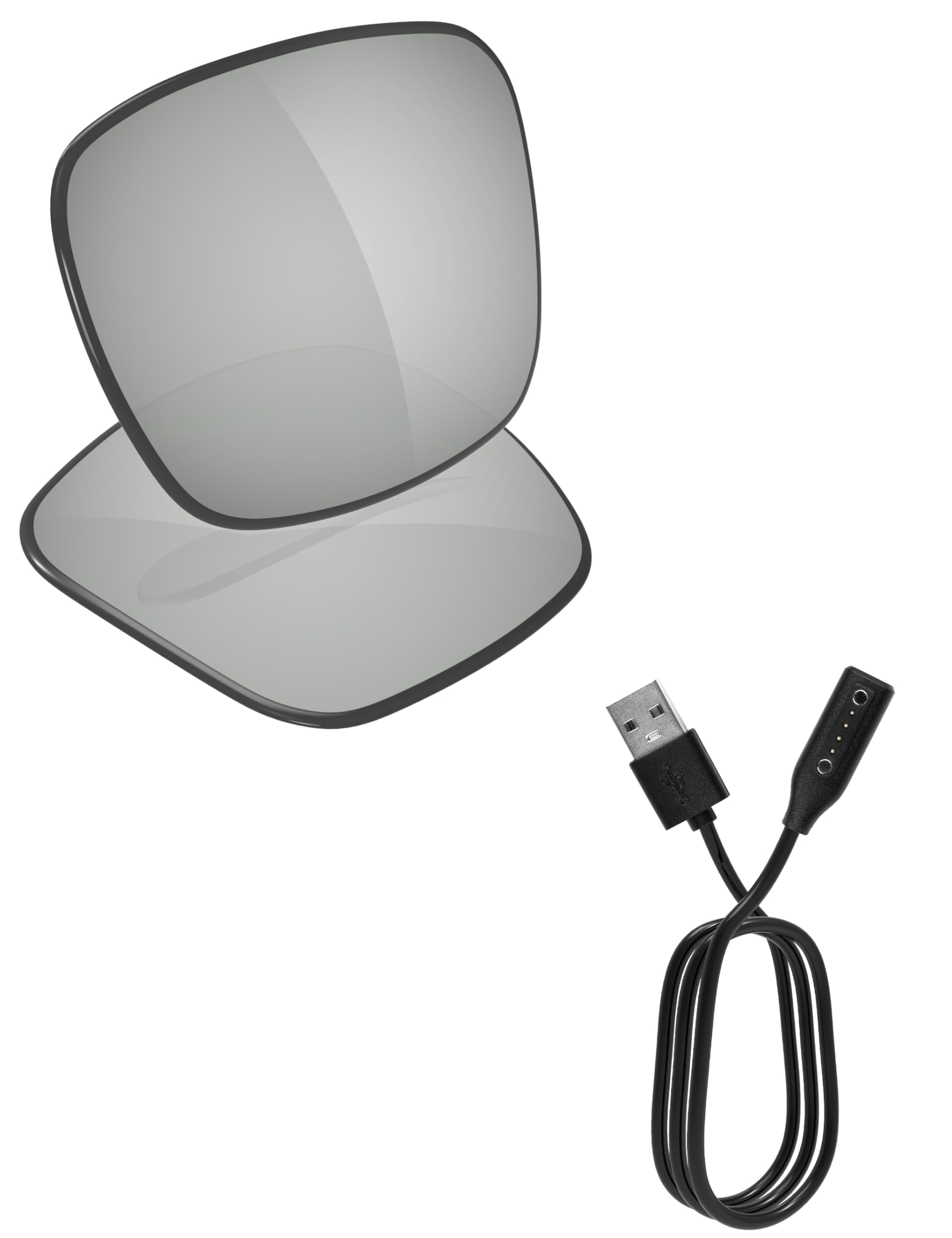 BOSE Tenor BMD0010 Replacement Lenses & Charging Cable - Compatible with BOSE Frames - UV Protection & Fast Charging - Perfect for Outdoor Sports & Driving