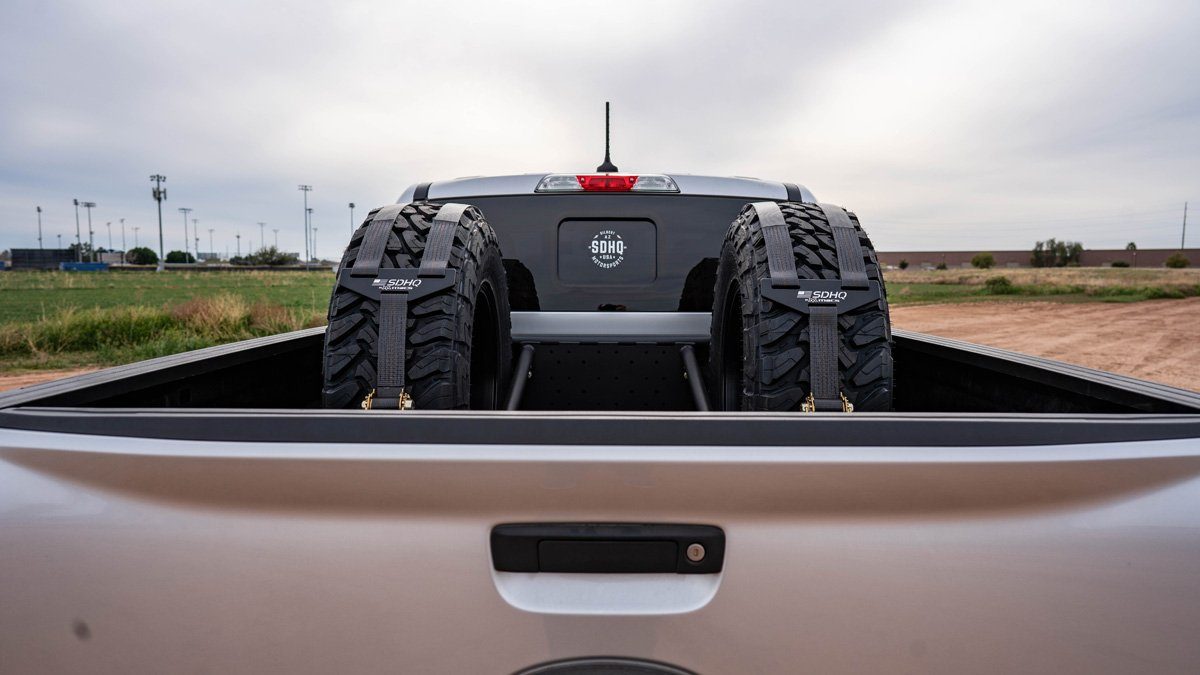 2023 Ford Ranger SDHQ Built-In Bed Chase Rack | Heavy-Duty Truck Accessory for Off-Road & Overlanding Adventures