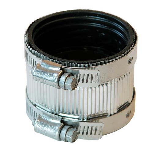 Fernco NH 22 2 No Hub Coupling - PVC Pipe Connector for Plumbing & Drainage - Perfect for Home Repairs, Sewer Lines & DIY Projects