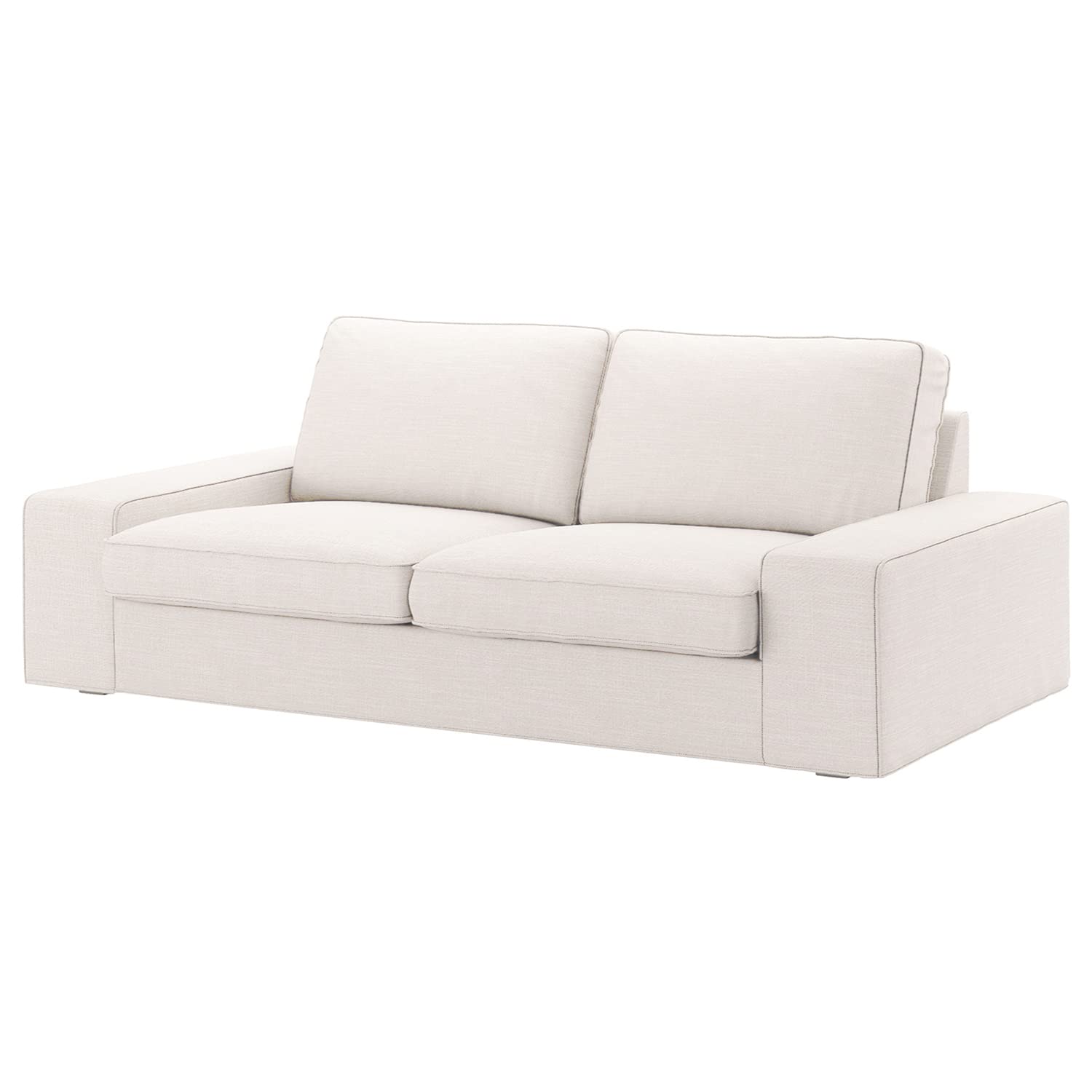 CRIUSJA Sofa Slipcover for IKEA Kivik 3-Seater (228cm) - Stretchable Couch Cover with Cushion Covers for 2-Seater & Small Couches - Washable Living Room Furniture Protector (Model 8018-1) - Perfect for Home, Office & Pet-Friendly Spaces
