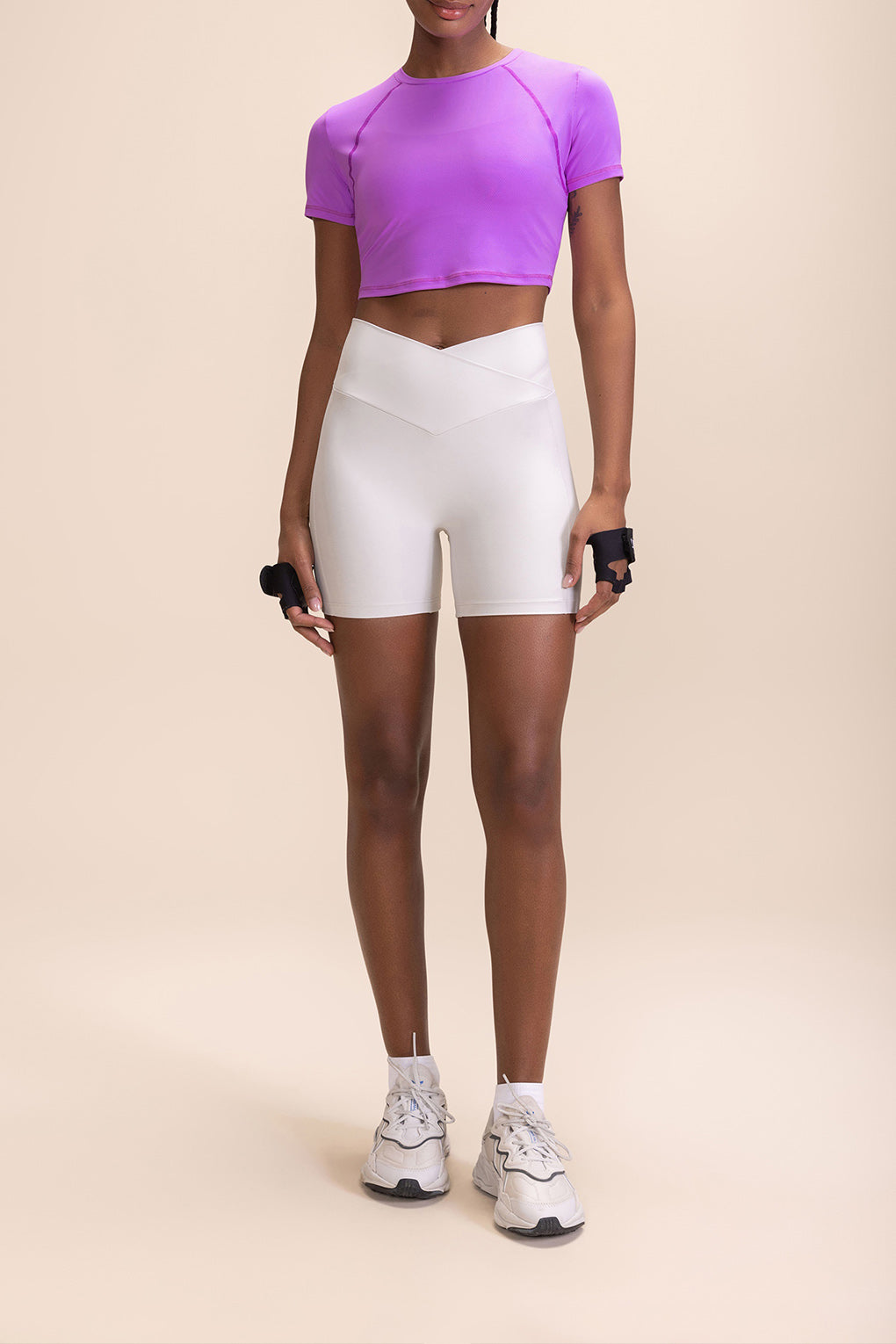 Women's Crop Top T-Shirt - Soft Cotton Short Sleeve Shirt for Summer, Casual Wear & Street Style Fashion | Perfect for Gym, Beach, and Everyday Outfits