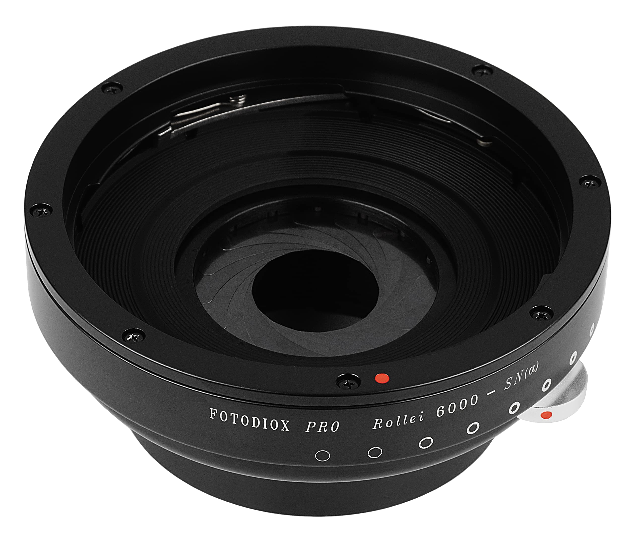 Fotodiox Pro IRIS Lens Mount Adapter for Rollei 6000 to Sony Alpha A-Mount (Minolta AF) Cameras - Professional Photography & Videography Gear for Studio & Outdoor Shooting