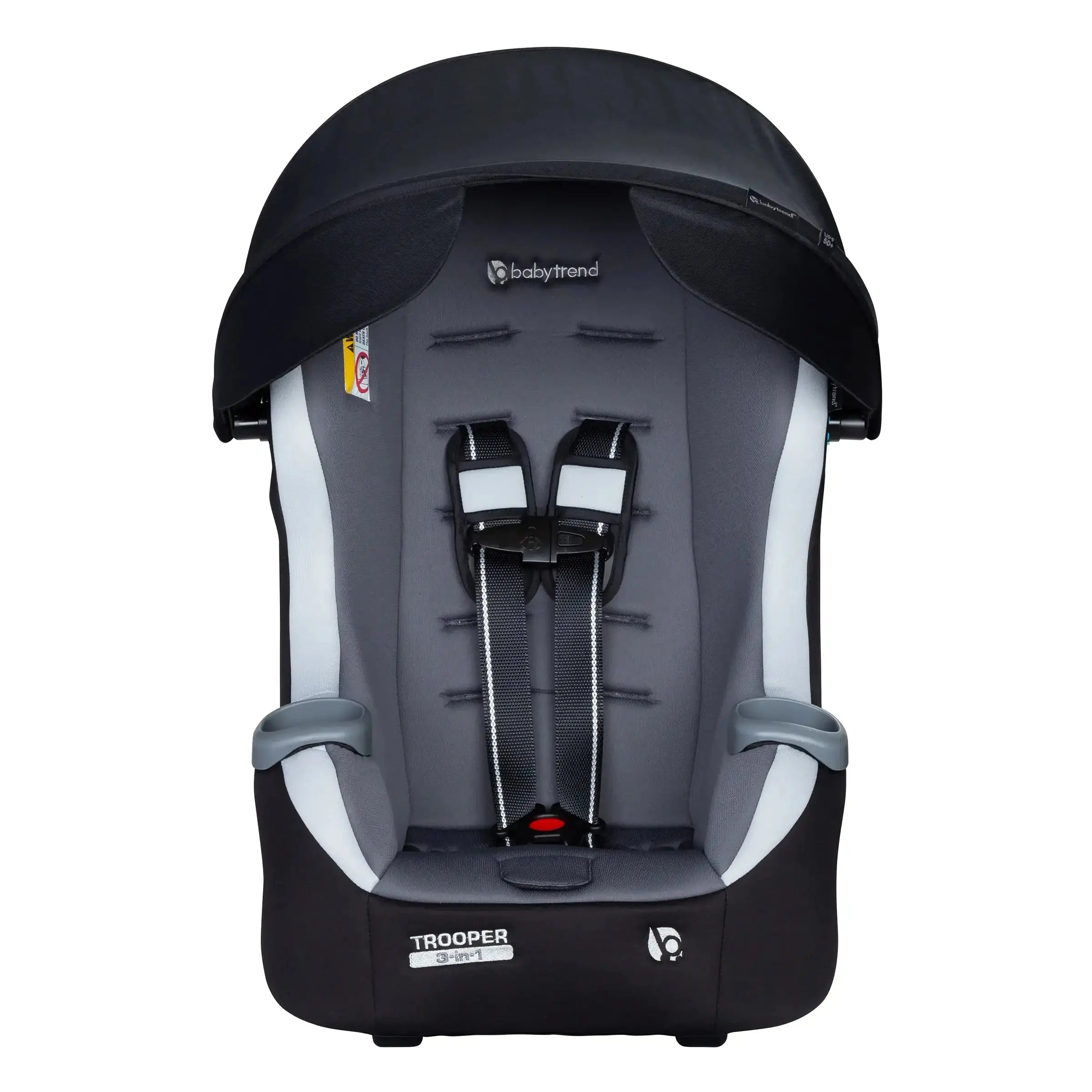 Trooper™ PLUS 3-in-1 Convertible Car Seat with Canopy - Safe & Comfortable Infant to Toddler Car Seat for Boys & Girls - Perfect for Travel, Daily Commute & Road Trips