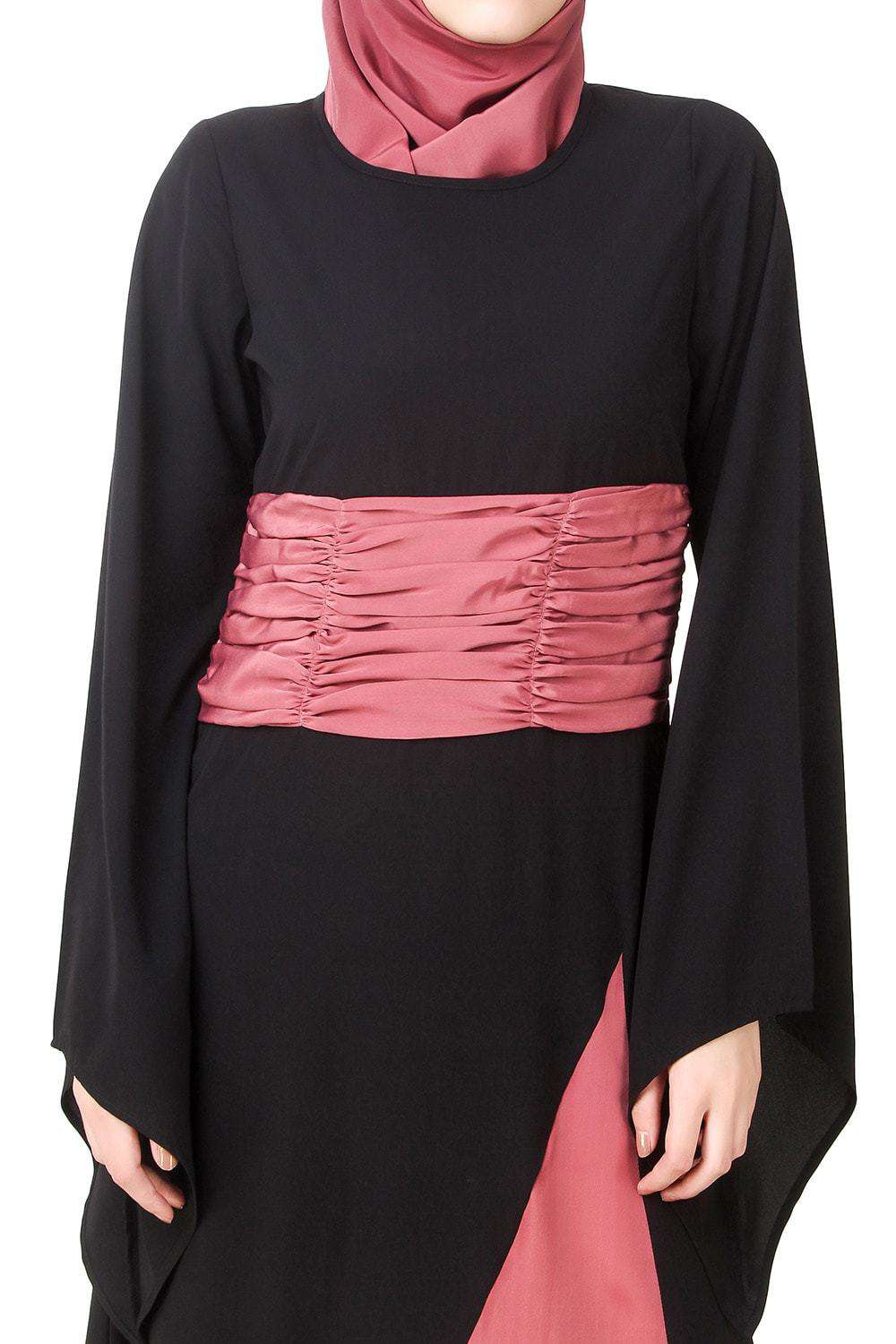 Anwara Abaya - Elegant Muslim Women's Prayer Dress - Perfect for Prayer, Mosque, and Special Occasions