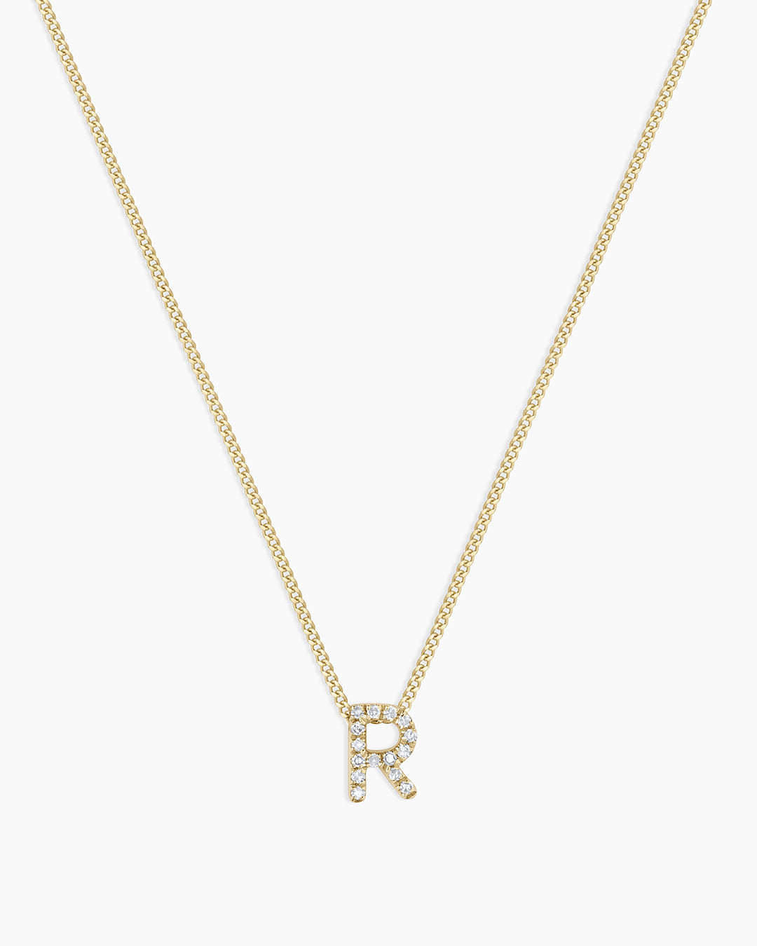 Diamond Alphabet Necklace - Personalized Initial Pendant Jewelry for Women - Perfect Gift for Birthday, Anniversary & Valentine's Day