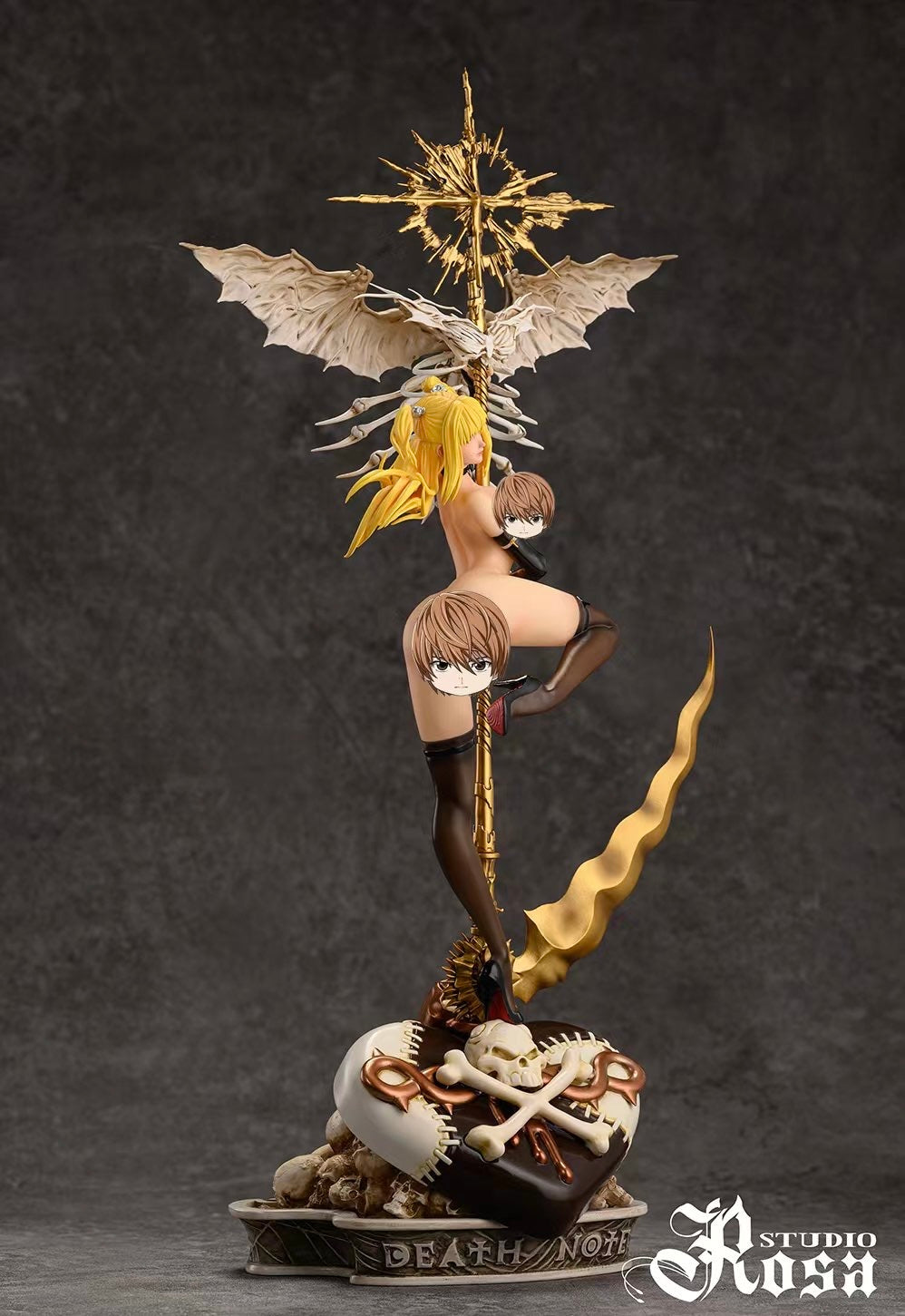 Rosa Studio MisaMisa Cosplay Costume - Death Note Anime Cosplay Outfit for Halloween, Comic Con & Cosplay Events