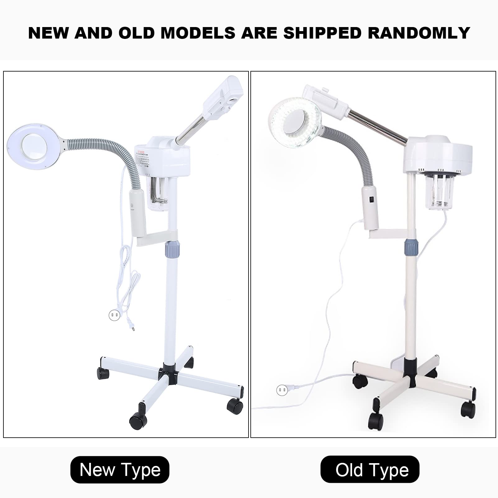 2 in 1 Professional Facial Steamer & Aromatherapy Device with 5X Magnifying Lamp - Salon Quality Skin Care Tool for Deep Cleaning, Hydration & Relaxation | Perfect for Home Spa, Beauty Salon & Self-Care Routine