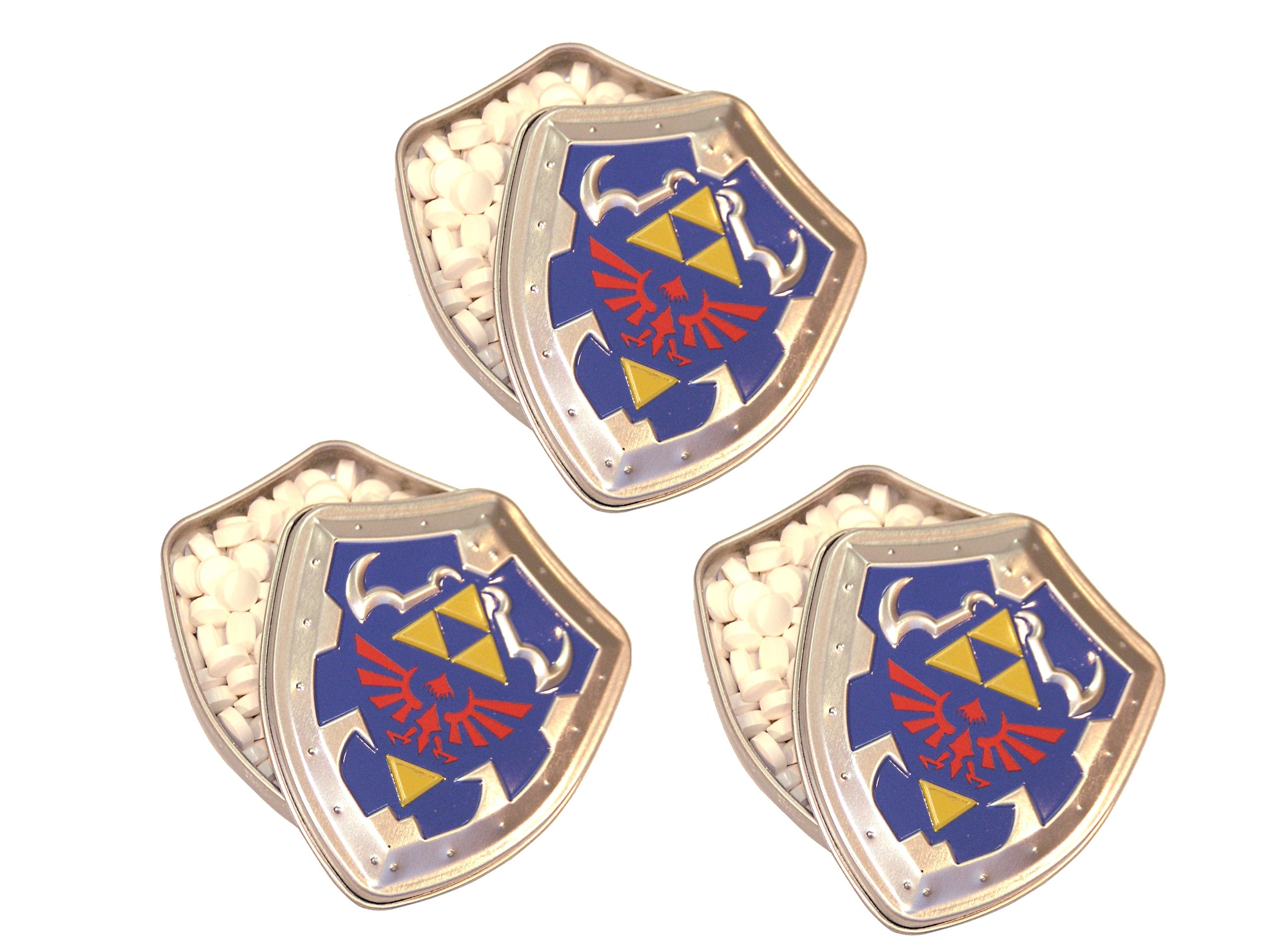 Nintendo The Legend of Zelda Breath of the Wild Mints - 3 Pack | Collectible Candy for Gamers & Zelda Fans | Perfect for Gaming Sessions, Conventions & Gift Giving