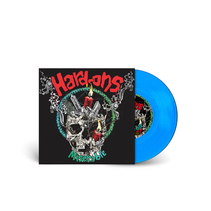 Hard Ons - Miserable Colored 7-Inch Vinyl EP | Punk Rock Collectible Record for Music Enthusiasts & Vinyl Lovers