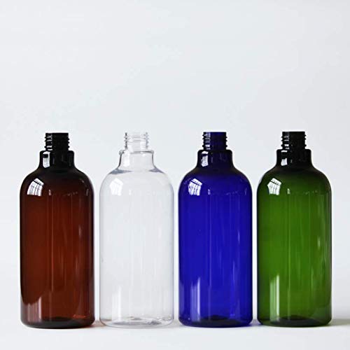 Ericotry 2-Pack 17oz/500ml Refillable PET Plastic Pump Bottles with Lotion Dispenser - Ideal for Cosmetic Emulsion, Shampoo, Body Wash & Travel Toiletries | Perfect for Home, Gym & Travel Use