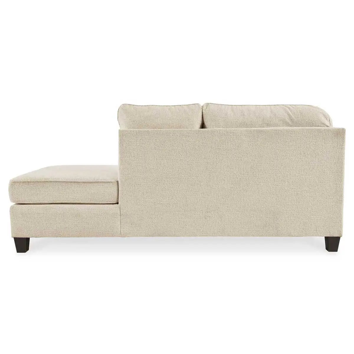 Abinger 2-Piece Sectional Sofa with Chaise Lounge in Natural Fabric - Modern L-Shaped Couch for Living Room, Family Room & Apartment
