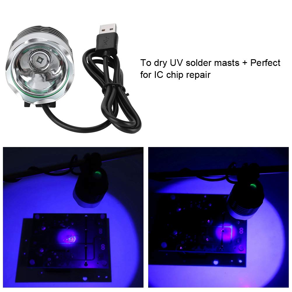 Wendry 9W USB Mini UV LED Light for Phone Repair - 395-400nm Wavelength Glue Curing Lamp | Perfect for Mobile Screen Fixing, Nail Art Curing & DIY Crafts
