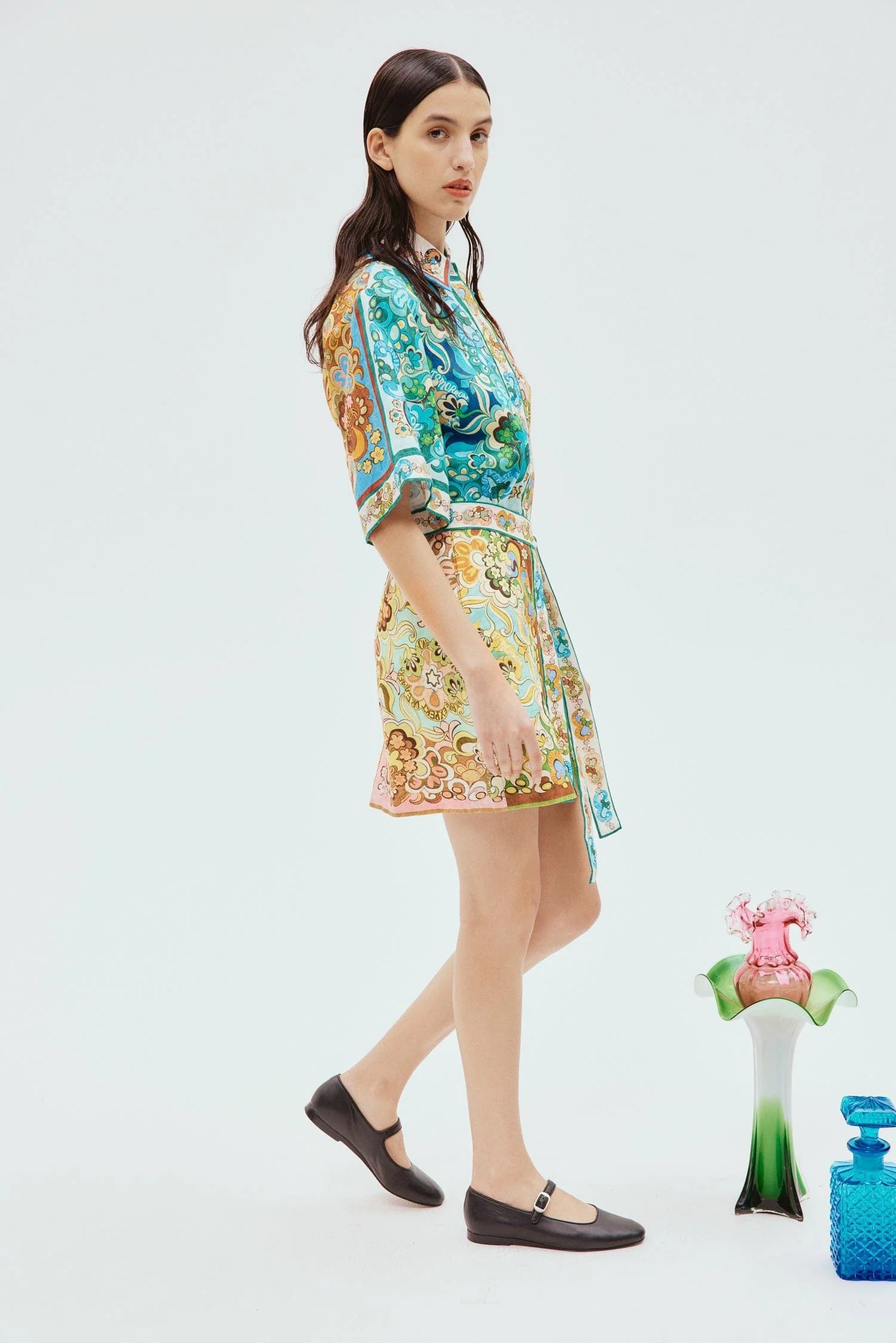 Dreamer Mini Dress - Women's Flowy Short Summer Dress for Casual Outings & Beach Vacations