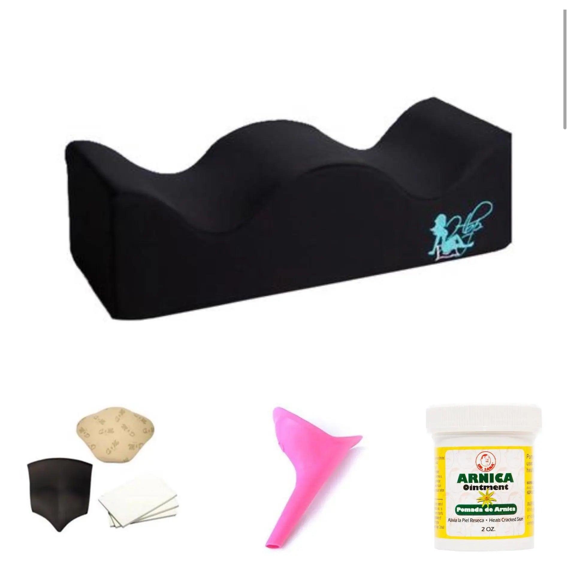 Best BBL Pillow Bundle for Post-Surgery Comfort - Supportive & Ergonomic Design for Brazilian Butt Lift Recovery - Perfect for Home, Office & Travel Use