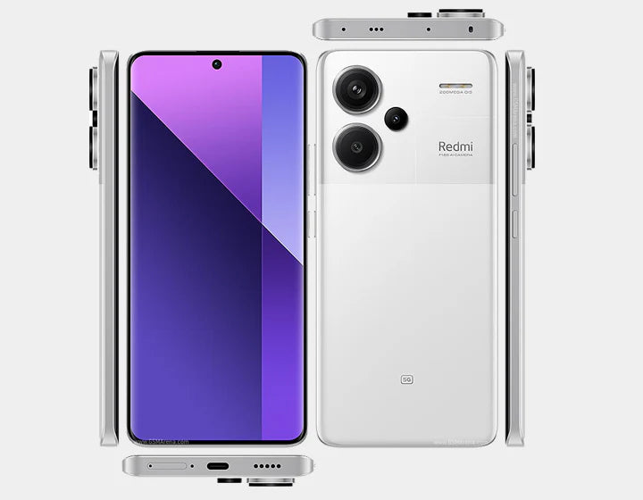 Xiaomi Redmi Note 13 Pro Plus 5G Smartphone - 512GB ROM 12GB RAM Dual SIM Unlocked GSM (Purple) | Premium Camera, Long Battery Life for Gaming & Photography