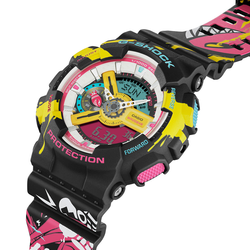G Shock GA110LL 1A League of Legends Unisex Digital Watch - Stylish Gaming & Outdoor Sports Watch for Men and Women