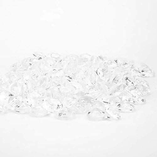 Set of 2 Acrylic Diamond Gems - 300pcs Exquisite Crystal Treasures for Wedding Decorations, DIY Crafts, Party Supplies & Home Decoration | Perfect for Centerpieces, Table Scatters, Gift Wrapping & Event Styling