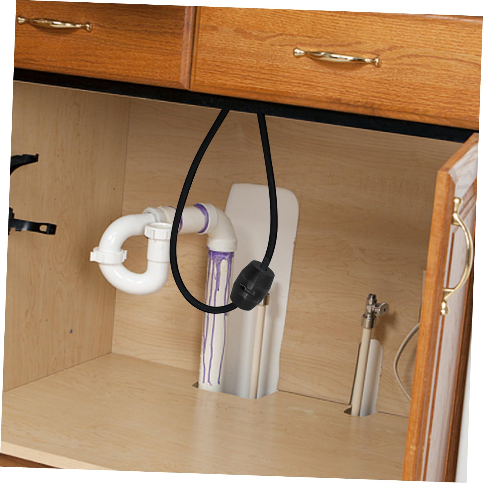Premium Faucet Hose Weight for Kitchen Sink - Heavy Duty Sprayer Hose Stabilizer, Faucet Ball Weight for Countertop Sinks (Perfect for Preventing Hose Kinks & Keeping Sprayer in Place)