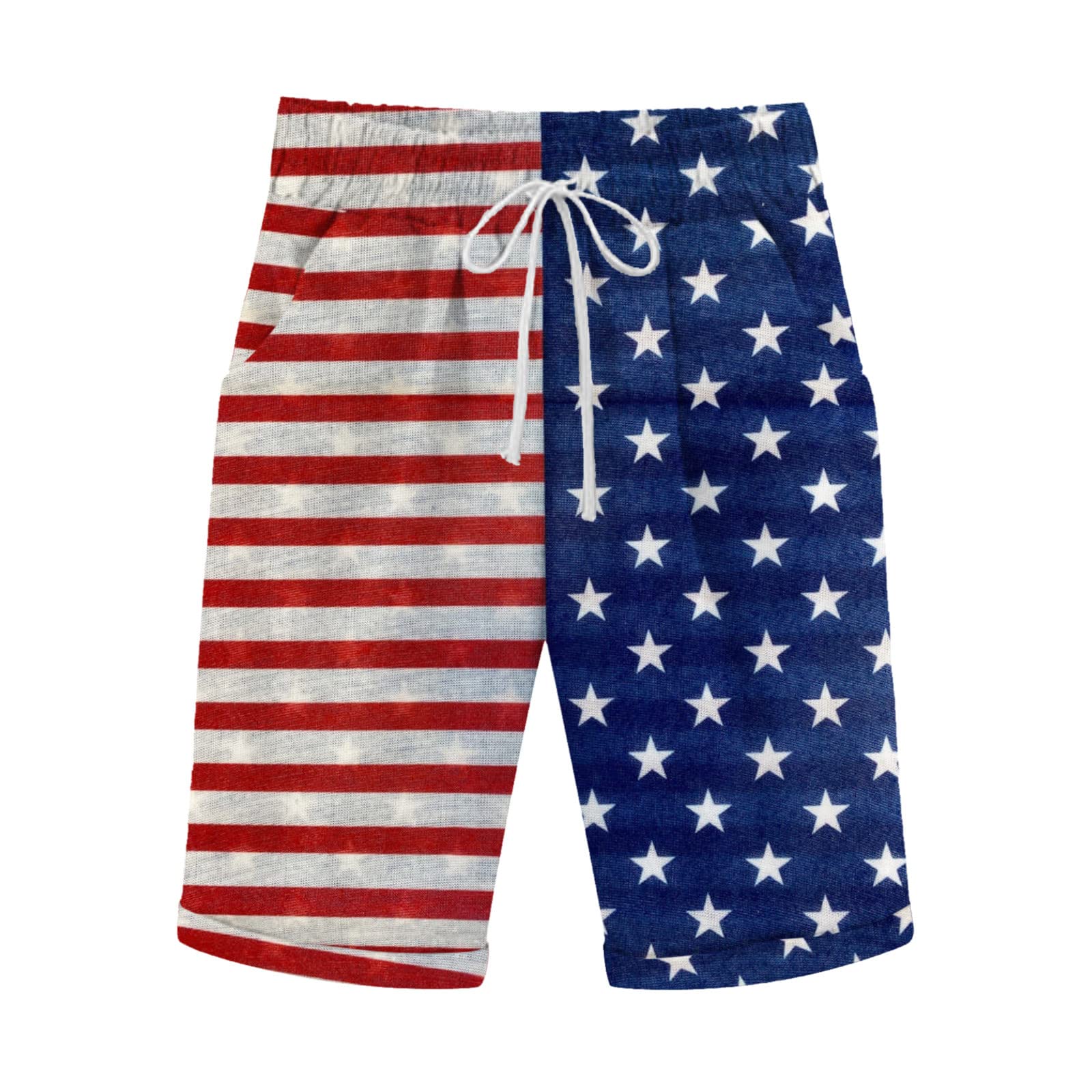 Women's Bermuda Linen Shorts - Plus Size, Elastic Waist for Comfort | Casual & Beach Wear