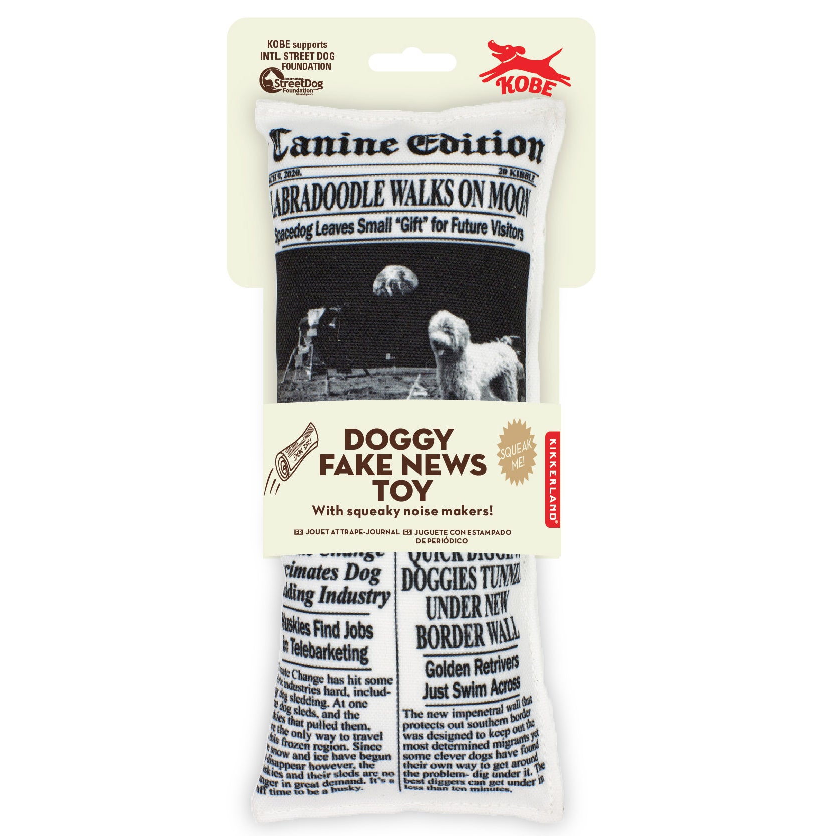 Kobe Doggy Fake Chew Toy for Small Dogs - Durable Pet Chewing Toy for Puppies, Teething, and Anxiety Relief - Perfect for Playtime and Training