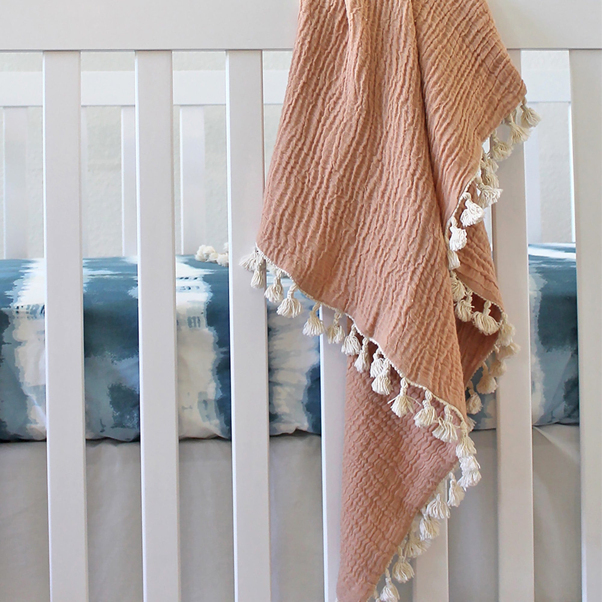 Soft Organic Cotton Fitted Crib Sheet for Baby Crib - Breathable & Hypoallergenic Nursery Bedding - Perfect for Newborns, Infants & Toddlers - Ideal for Daycare, Nursery or Home Use