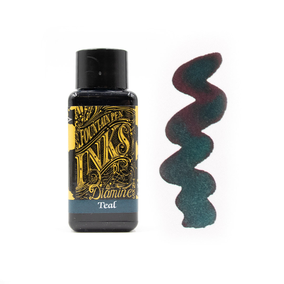 Premium Diamine Fountain Pen Ink 30ml Bottle - Vibrant Colors for Calligraphy, Journaling & Artistic Writing - Perfect for Fountain Pens, Dip Pens & Ink Drawing