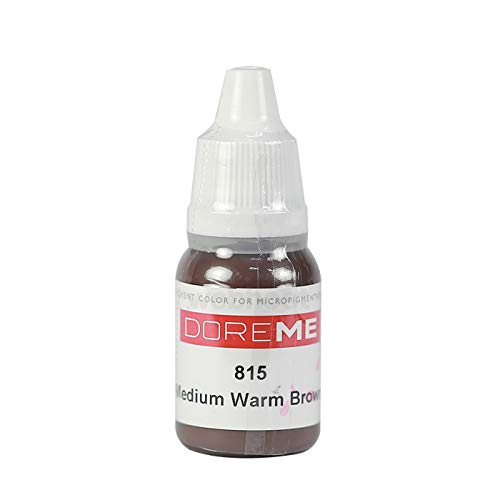 Doreme Set 815 Medium Warm Brown Organic Pigment - Professional Makeup & Cosmetics for Artists, DIY Beauty & Face Painting (Ideal for Halloween, Theater & Special Effects)