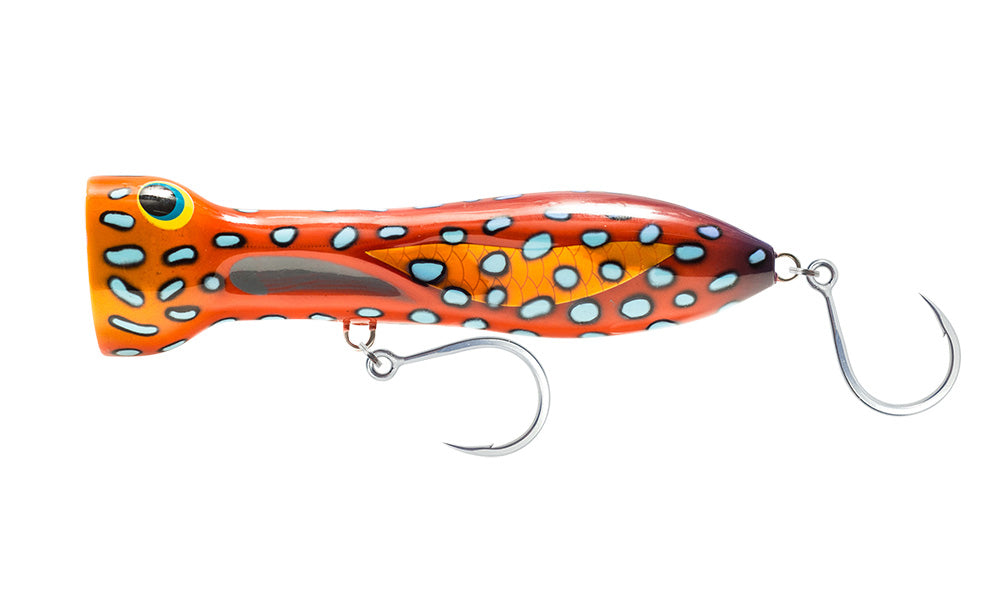Chug Norris 180 Popper 180mm Fishing Lure - Topwater Bass Fishing Bait for Freshwater & Saltwater Anglers