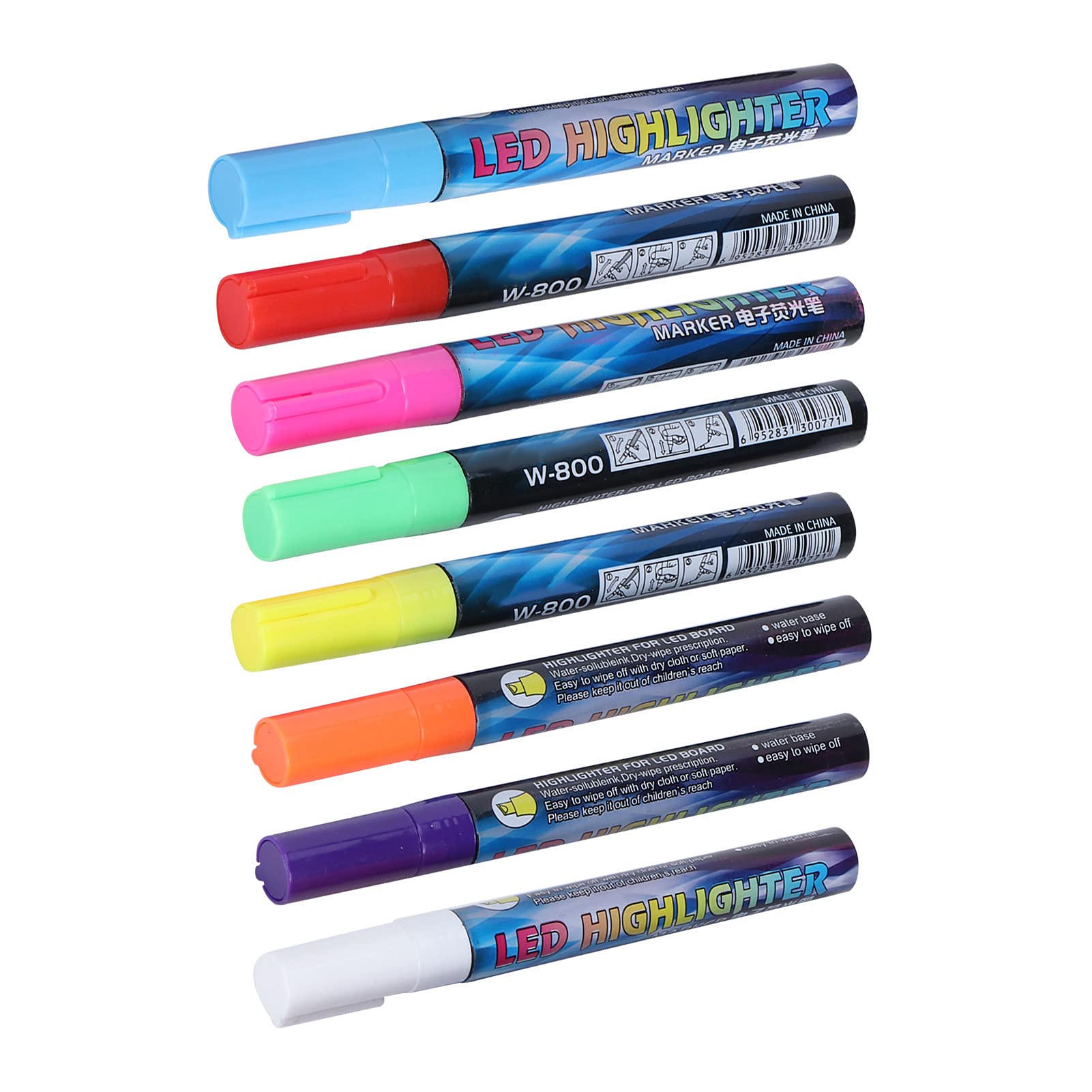 8Pcs Beekeeping Marking Pens - Plastic Paint Markers for Queen Bee Identification - Durable Beekeeping Tools with Strong Coverage - Perfect for Hive Management & Bee Marking