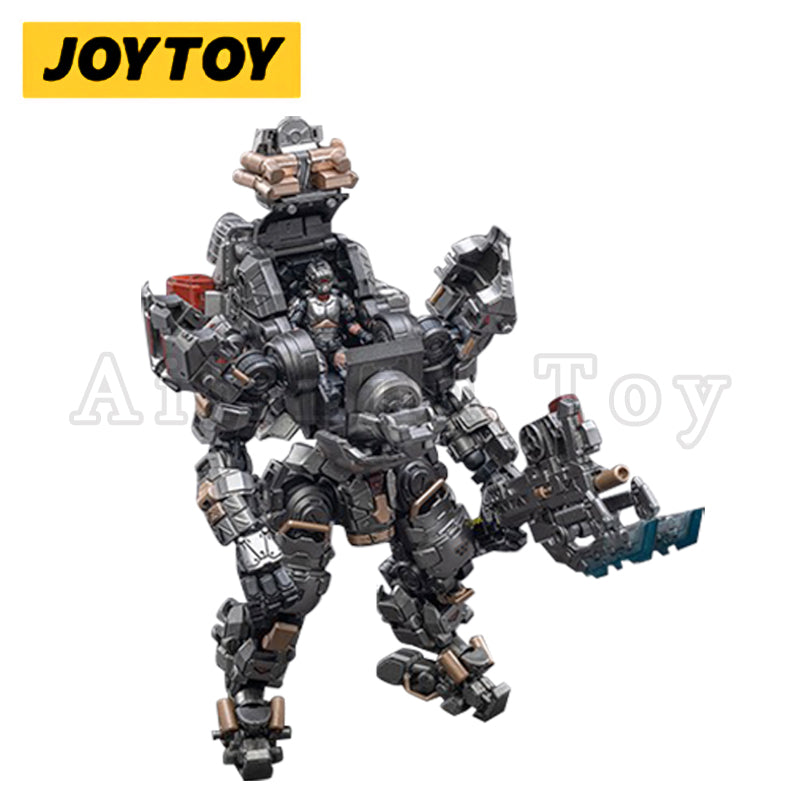 JOYTOY 1/25 Scale STEEL BONE H09 Silver Guardian Mecha Action Figure - Collectible Robot Toy for Display & Combat Role Play | Perfect for Anime Fans & Model Collectors