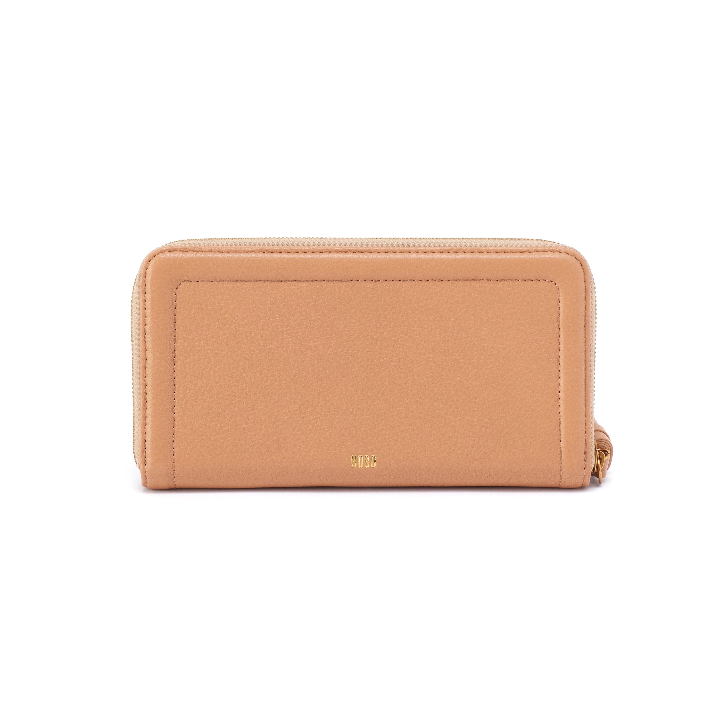 HOBO NILA LARGE ZIP AROUND CONTINENTAL WALLET - Premium Leather Women's Wallet with RFID Protection - Perfect for Travel, Work & Everyday Use