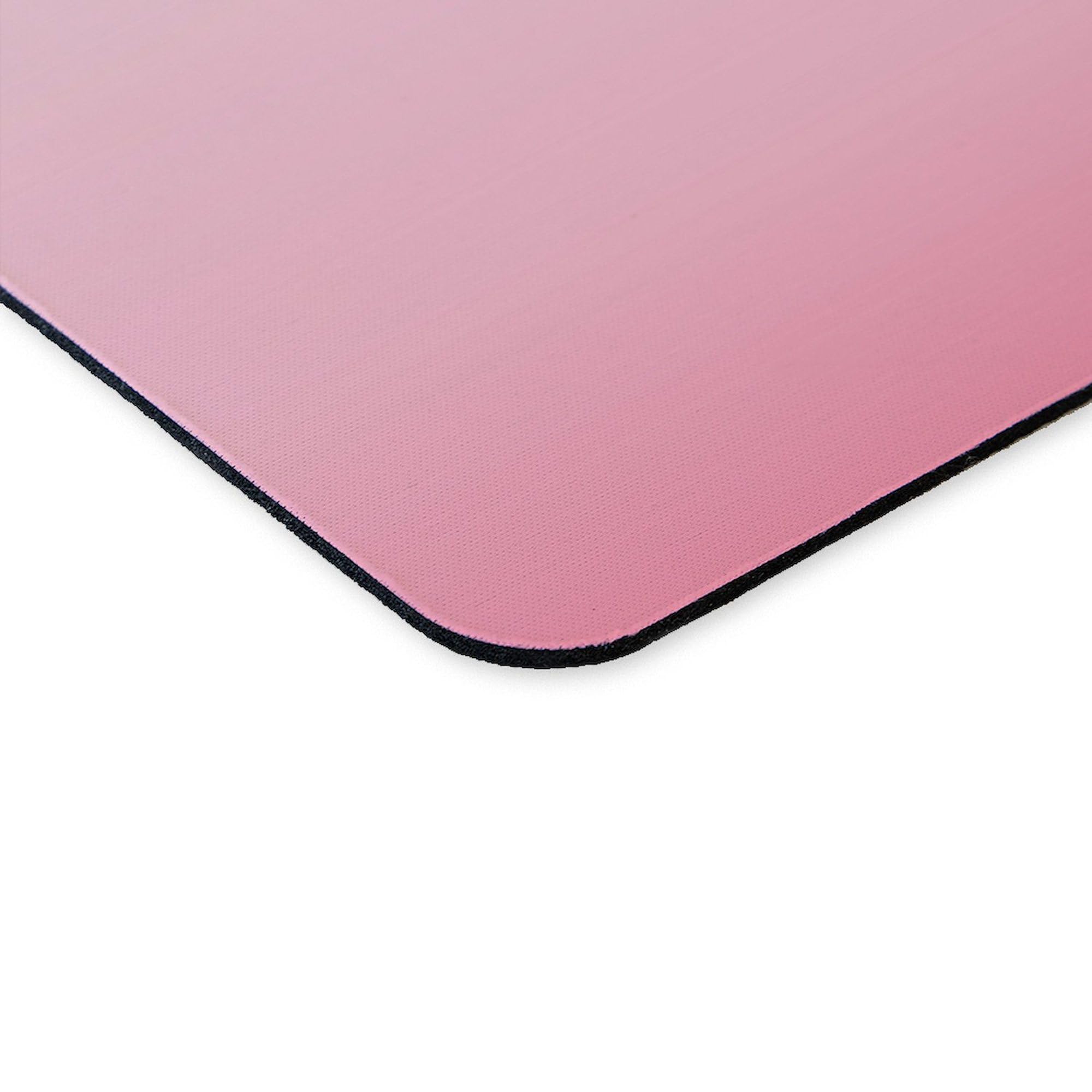 Ombre Blush Pink Non-Slip Rubber Gaming Mouse Pad for PC & Laptop - Perfect for Office, Gaming & Home Workspace