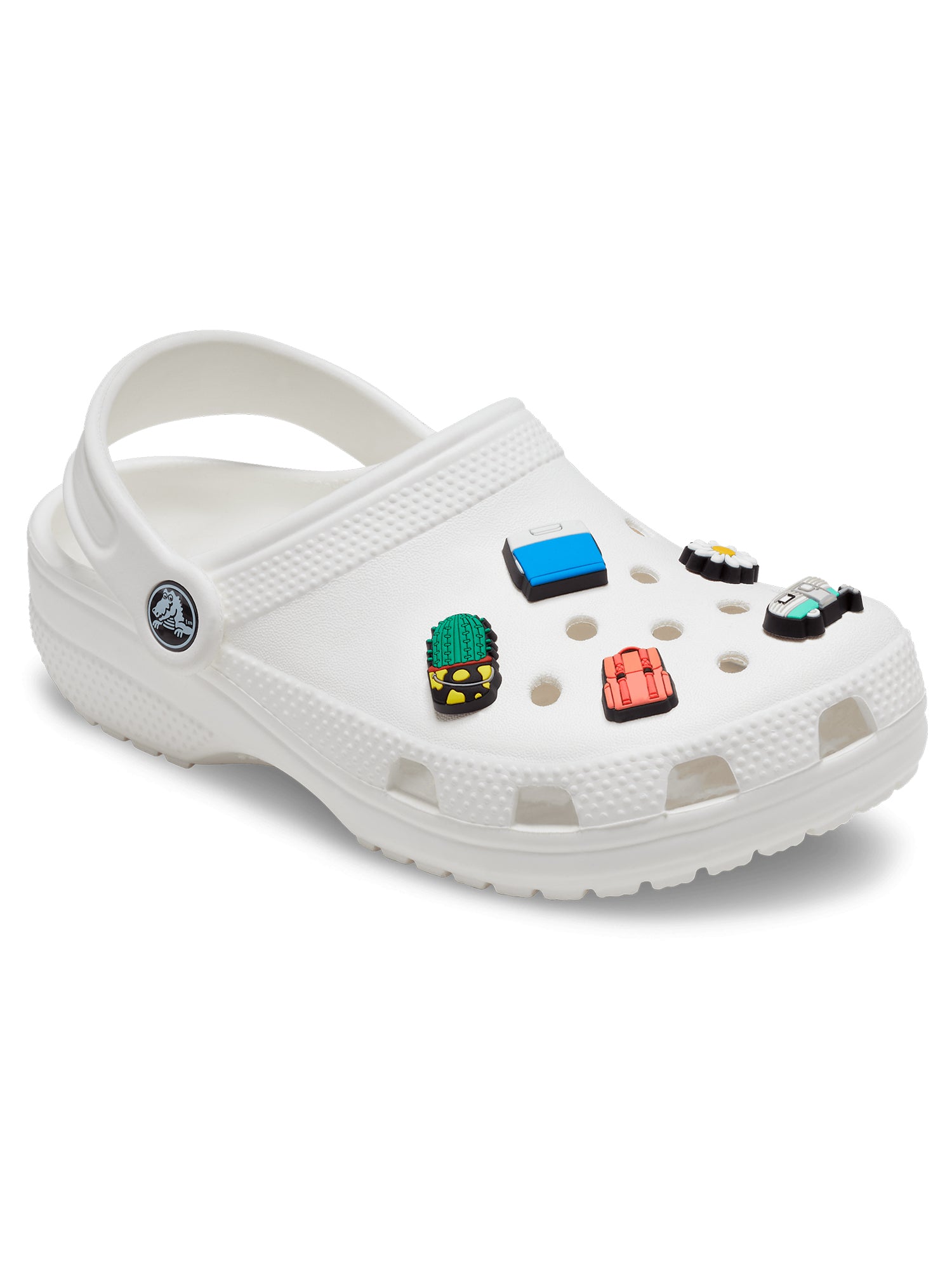 Crocs Jibbitz Camping Girl 5-Pack Charms - Fun Shoe Accessories for Kids & Adults - Perfect for Outdoor Adventures, Hiking & Camping Trips