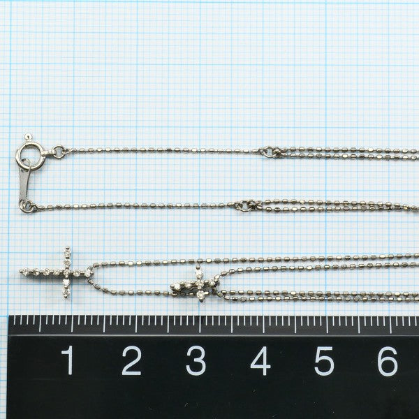 18K White Gold Diamond Necklace for Women - Elegant & Luxurious Jewelry Gift for Anniversary, Wedding, or Special Occasion