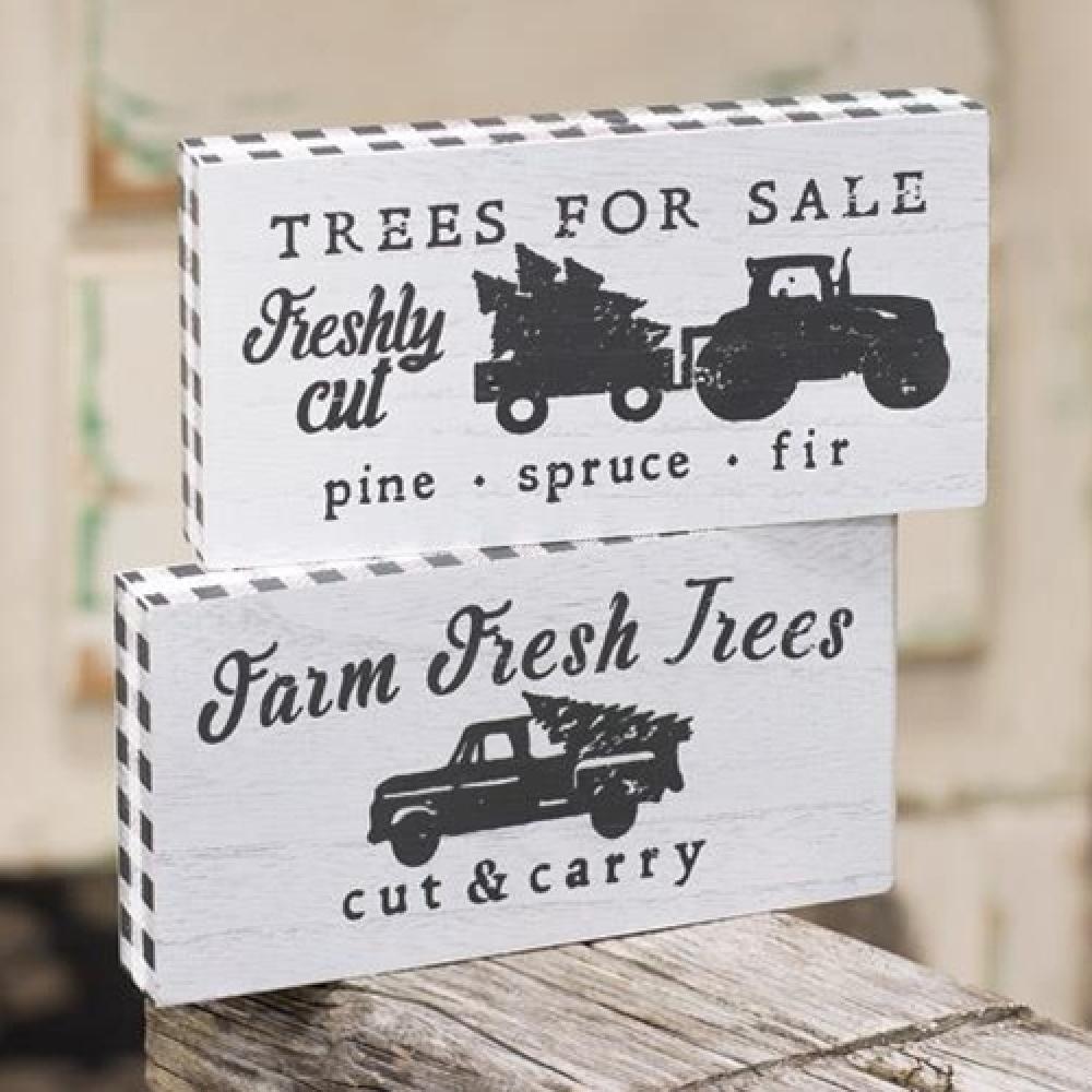 Farm Fresh Tree Block 2 Assorted - Natural Wooden Building Blocks for Kids - Perfect for Early Learning, STEM Toys, and Creative Play at Home or Classroom