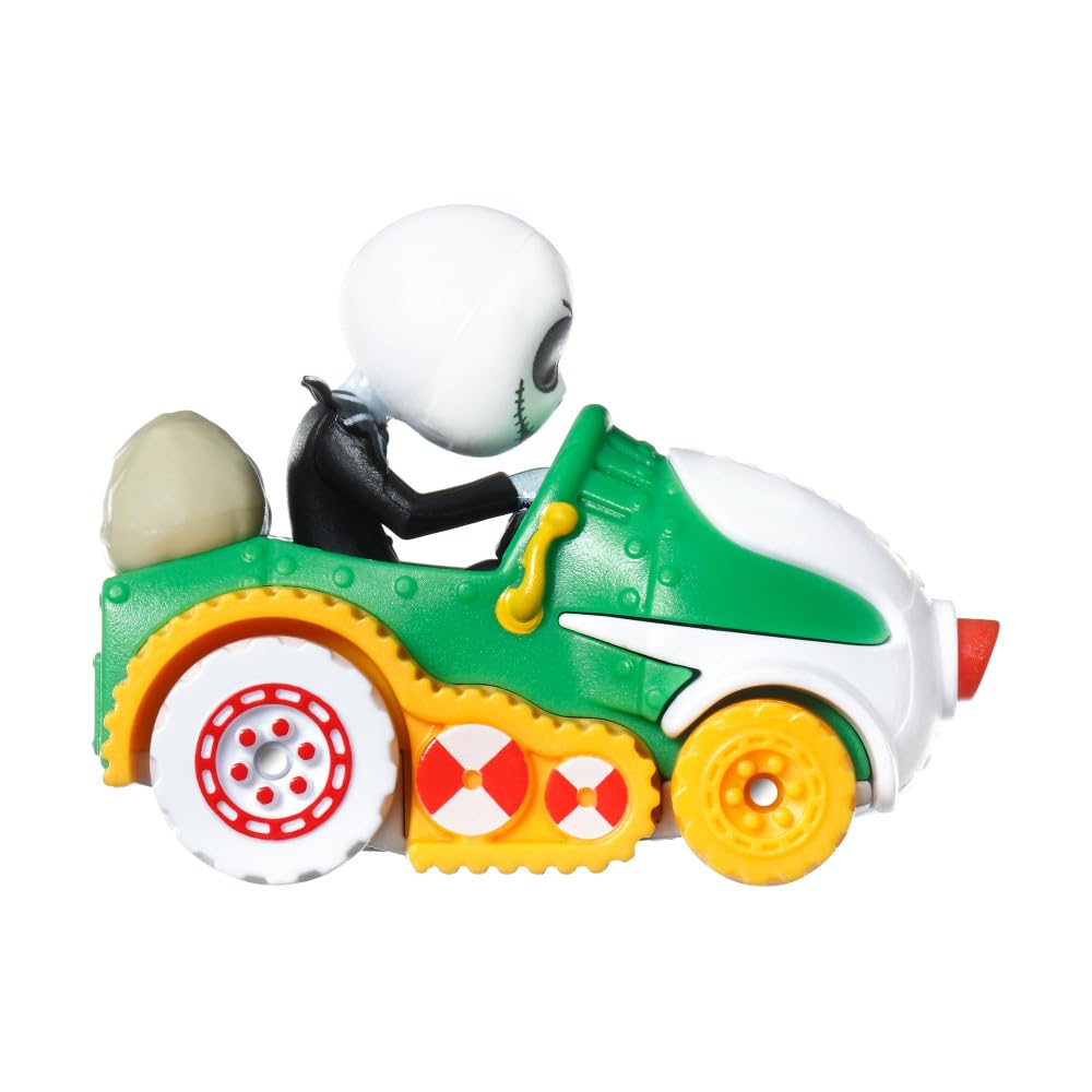 Hot Wheels Racer Verse Toy Vehicle - Jack Skellington The Nightmare Before Christmas Die-Cast Car - Collectible Toy for Kids & Adults - Perfect for Halloween Decor, Movie Fans & Car Collectors