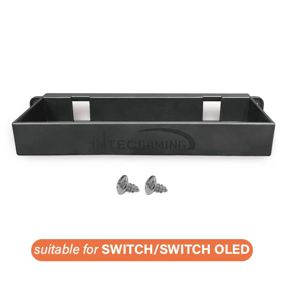 Nintendo Switch & Switch OLED Cabinet Back Mount - Secure Holder for Arcade1Up Cabinet with Fighting Stick | Perfect for Arcade Gaming Setup & Home Entertainment