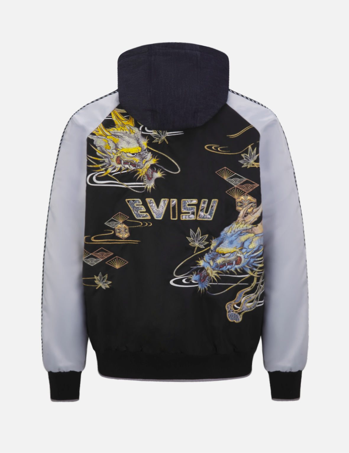 Vintage Dragon Embroidered Bomber Jacket - Asian Inspired Streetwear Fashion for Men & Women | Perfect for Casual Wear, Cosplay, and Festival Outfits