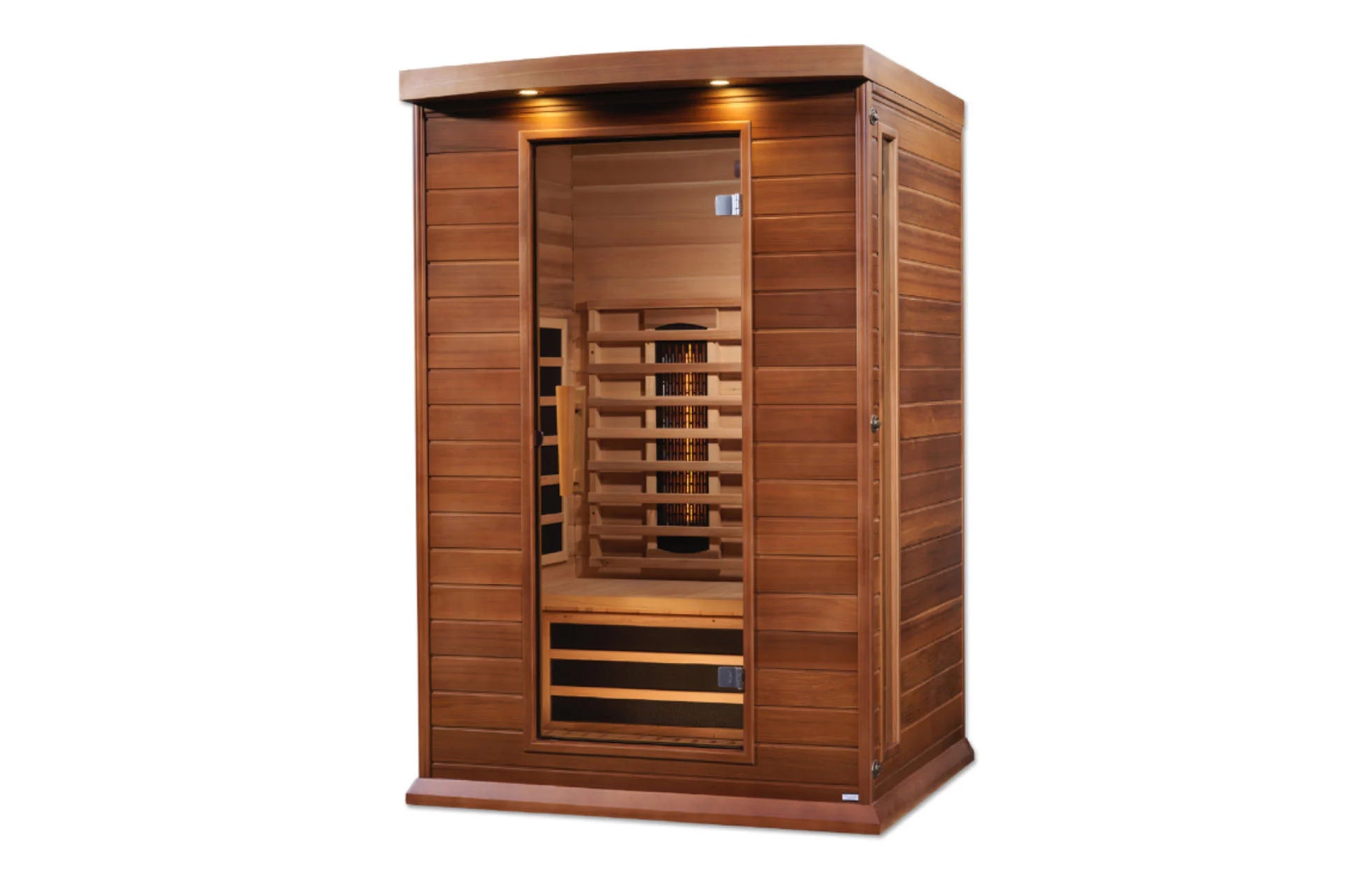 Maxxus 2-Person Full Spectrum FAR Infrared Sauna - Canadian Red Cedar Wood - Perfect for Home Relaxation & Detox Therapy