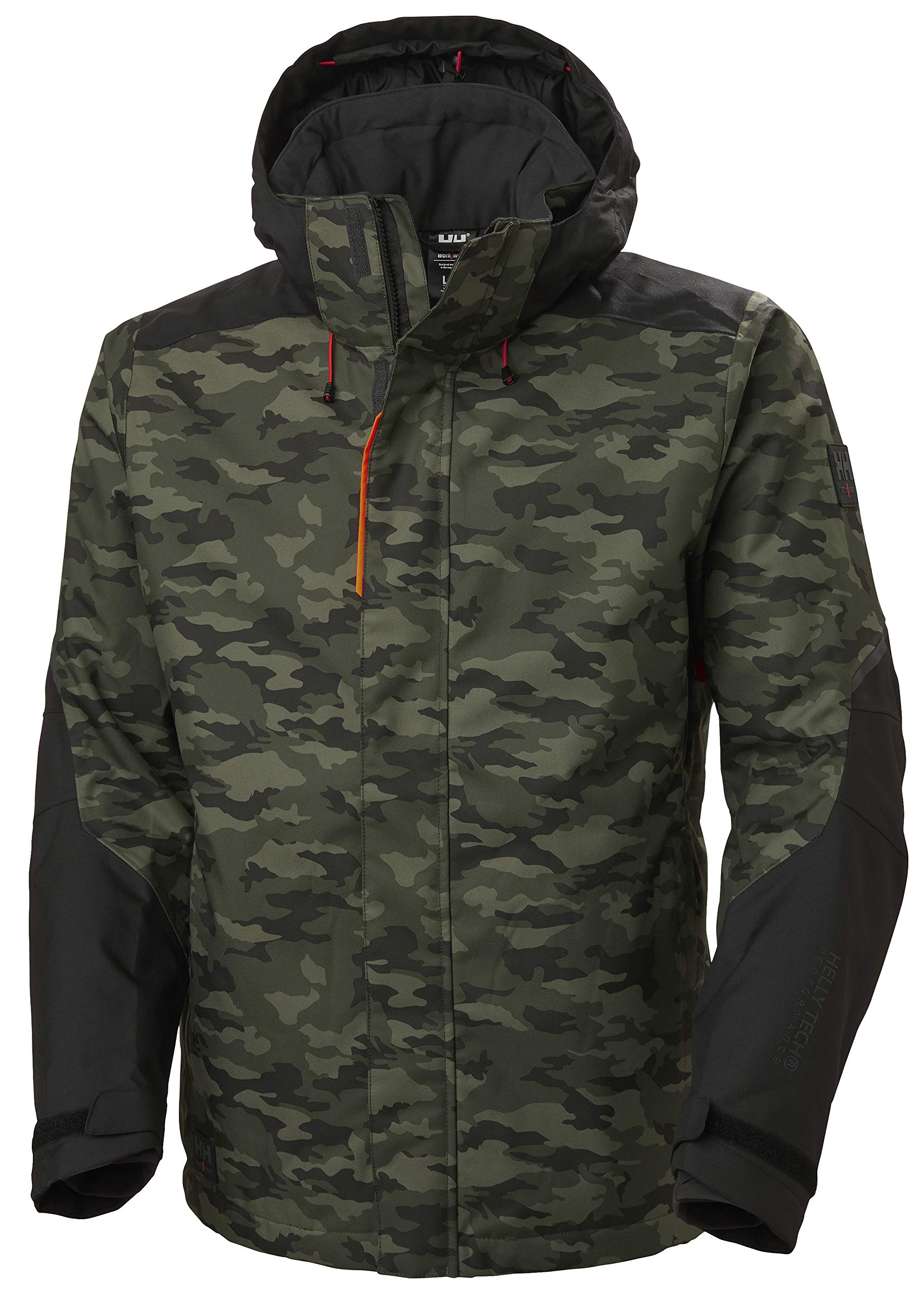 Helly-Hansen Kensington Men's Insulated Winter Jacket - Lightweight, Waterproof & Breathable with Detachable Hood - Perfect for Skiing, Snowboarding & Outdoor Adventures