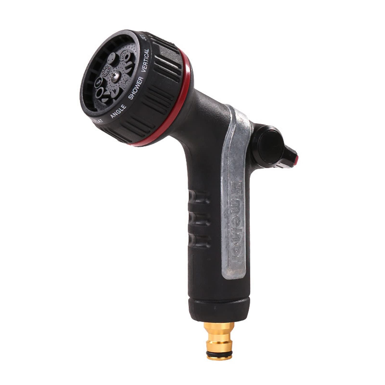10 Mode High Pressure Garden Hose Nozzle - Adjustable Water Spray Gun for Car Washing, Plant Watering & Lawn Irrigation - Durable Outdoor Watering Tool for Gardening, Cleaning & Car Care (Color: Water Gun)