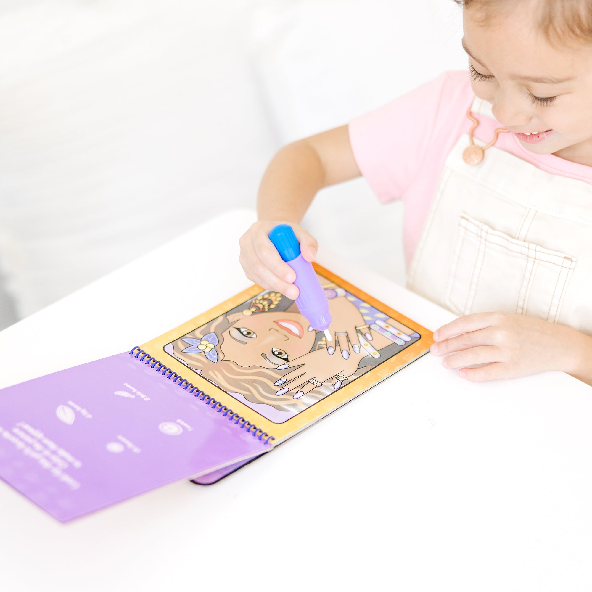 On the Go Water Wow! Water Reveal Pad for Kids - Mess-Free Coloring Activity Book with Reusable Pages | Perfect for Travel, Restaurants & Quiet Playtime