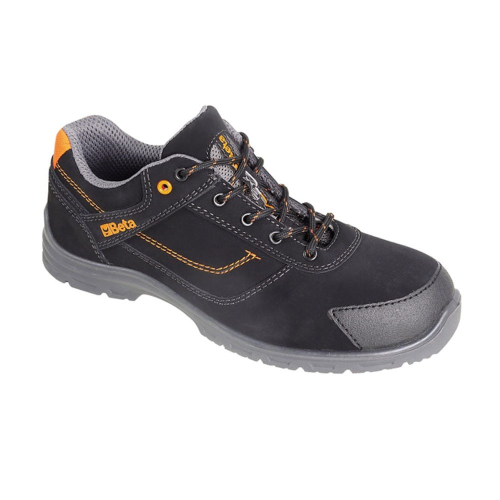 Beta 7214FN Safety Shoes - Water Repellent Nubuck Leather with Anti-Abrasion Toe Cap for Construction & Industrial Work