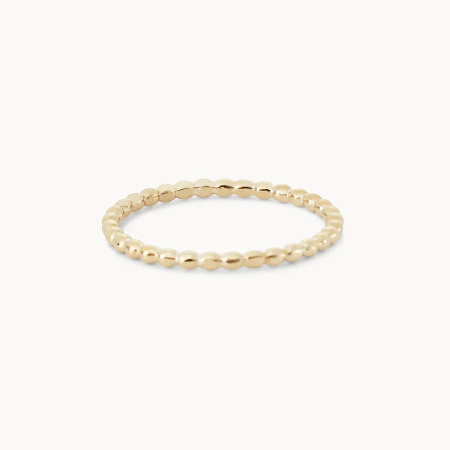 10K Gold Abacus Ring - Elegant Adjustable Stackable Ring for Women, Perfect for Everyday Wear, Gifts, and Fashion Jewelry Collection